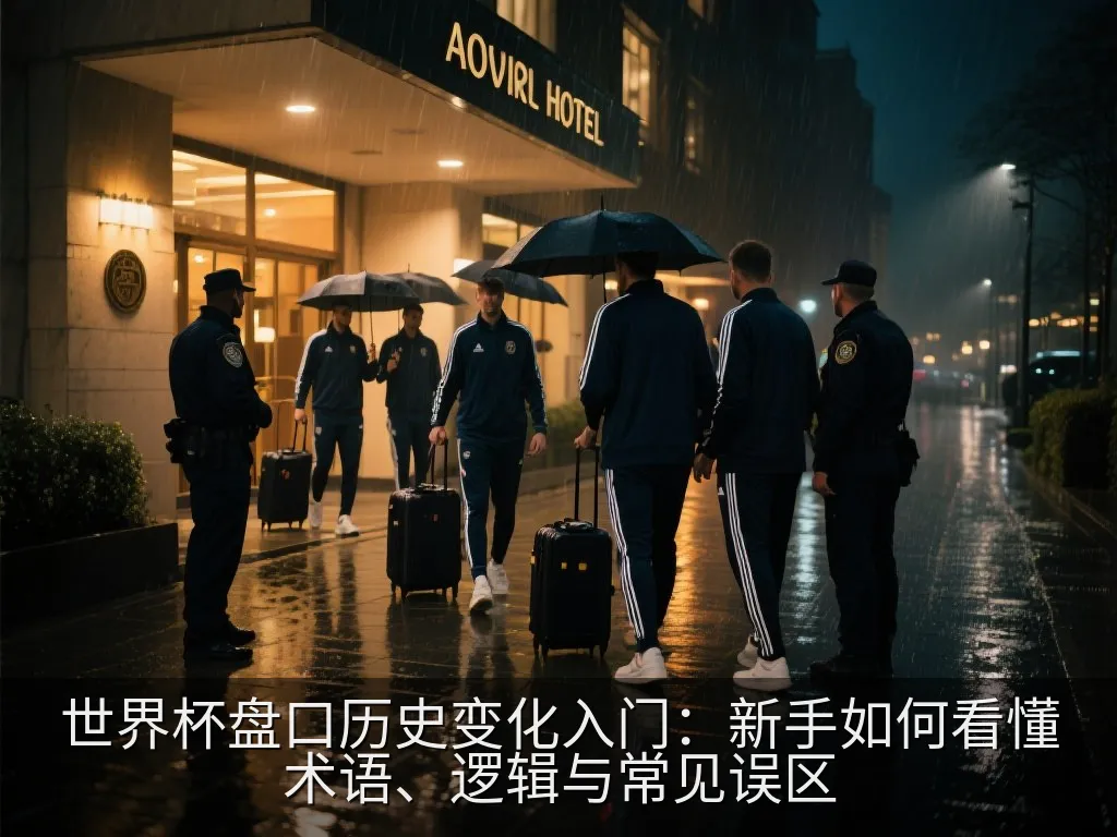 世界杯盘口变化流程图与赛事阶段示意图